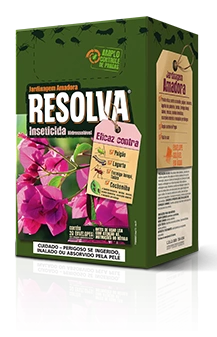 Caixa do produto resolva